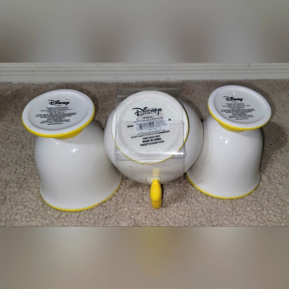 Bundle Disney Mrs. Potts teapot and Chip cups from Beauty and the Beast - Picture 2 of 3